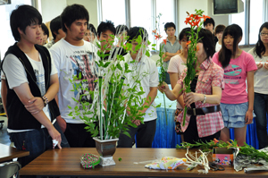 生け花実習