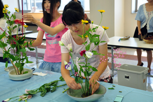 生け花実習